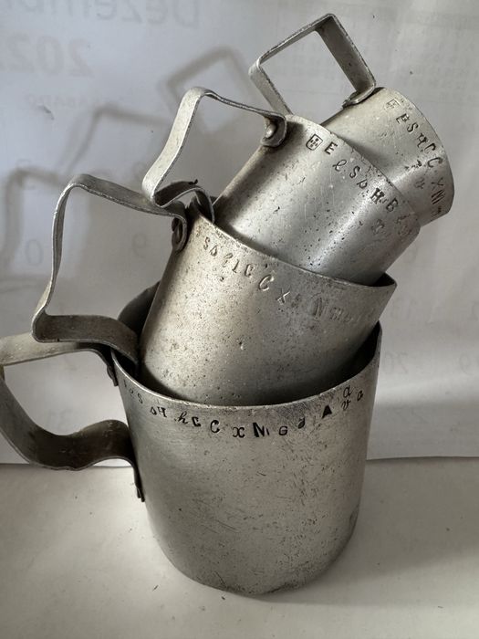 Medidas antigas de aluminio