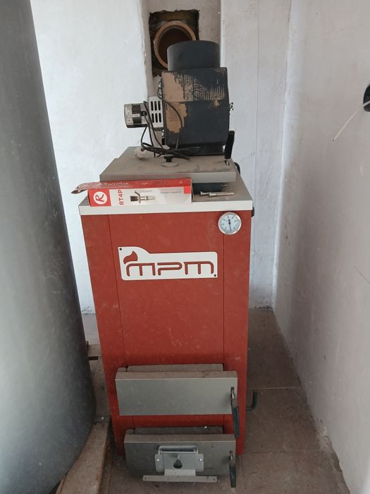 Kocioł mpm ds 14kw na drewno. Bufor Galmet 800l . Sterownik