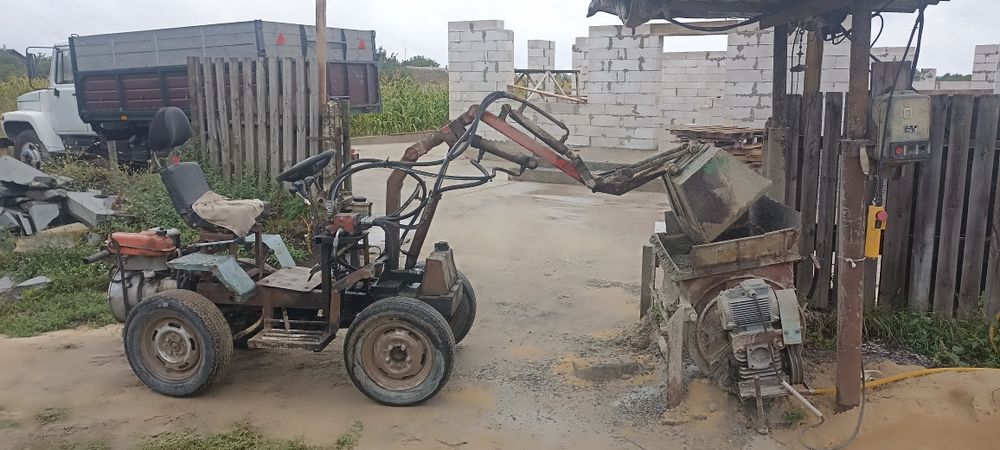 Погрузчик, Екскаватор, Бетономешалка, ГАЗ 3307