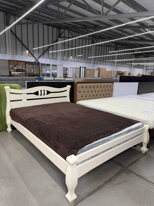 Ліжко Даллас 140×200 у кольорі ваніль