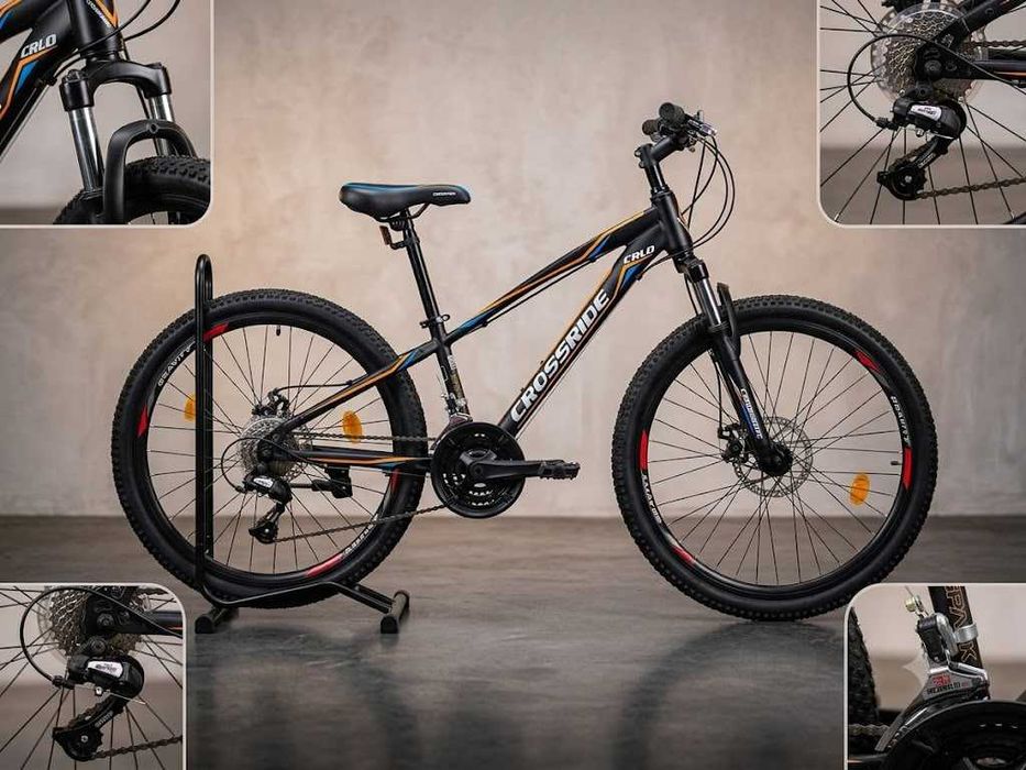 Гірський велосипед Crossride Spark CR1.0 (24") — ідеальний підлітковий байк!
