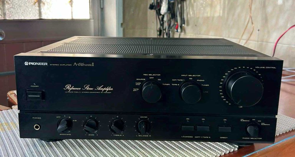 Pioneer A-616markII Amplificador de excelência como novo