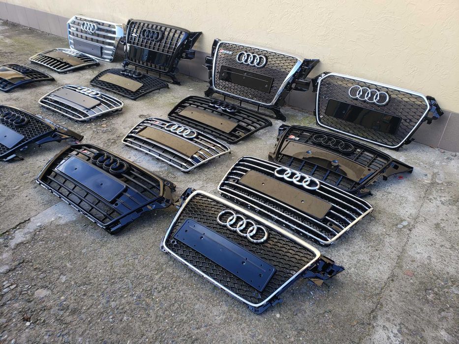 Audi решетка радиатора ауди A3 A4 А5 А6 A7 A8 Q3 Q5 Q7 Q8 S3 S4 S5 S6