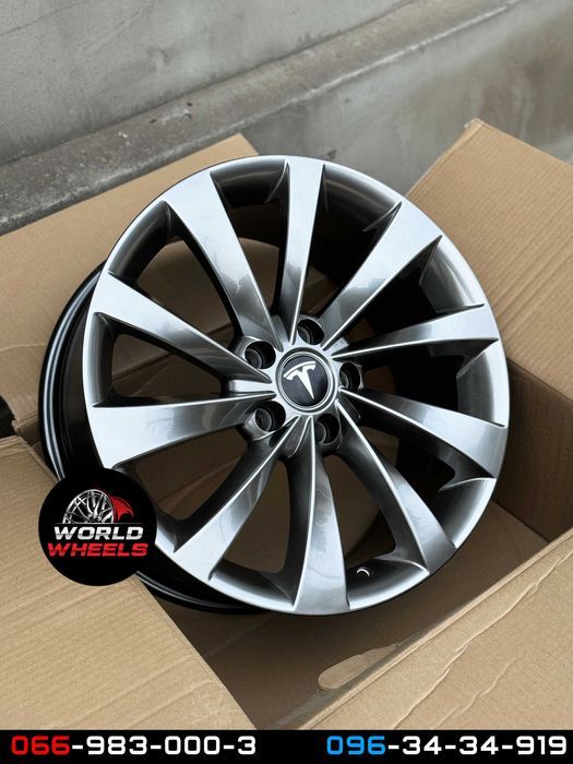 Новые Диски R18 5x114.3 Tesla Model 3 Model Y Perfomance
