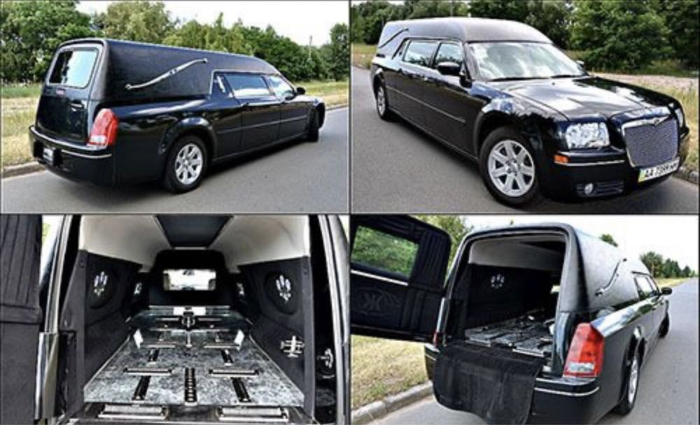 Рітуальні послуги транспорт катафалк кремація перевезення померлих