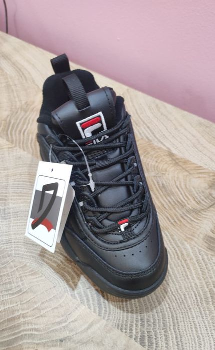 Buty dziecięce czarne Fila Disruptor II Premium 31 nowe oryginalne
