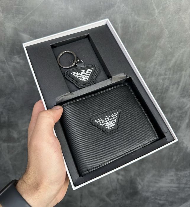 Мужской кошелек и Армани чоловічий гаманець