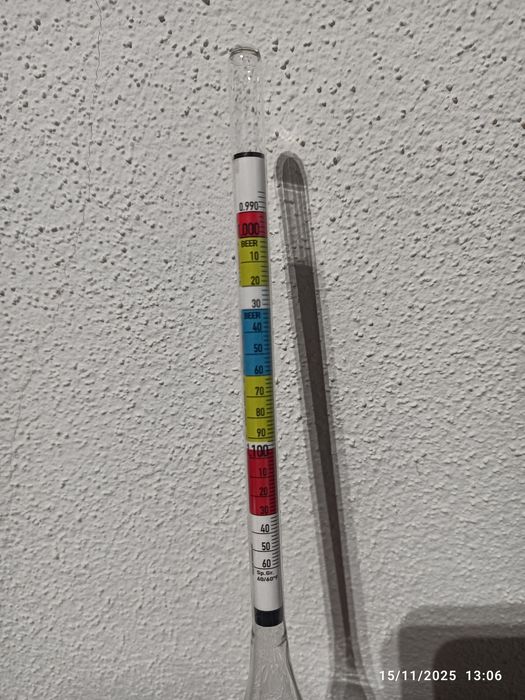 Densímetro em bom estado