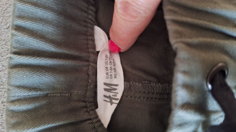 Spodnie  nowe jogger  H&M rozm 128