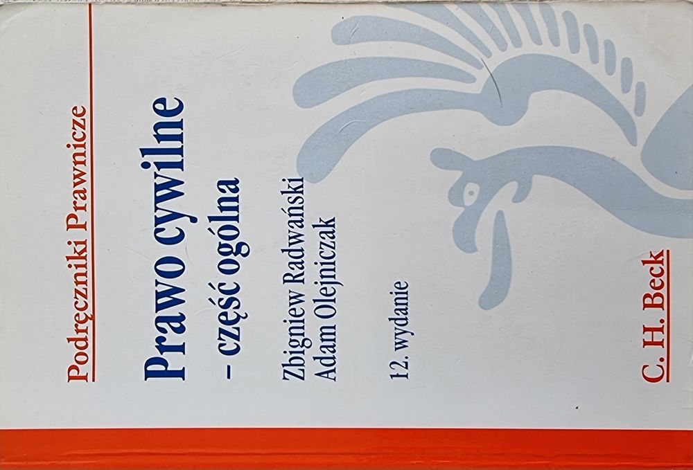 Prawo cywilne - część ogólna. Z. Radwański