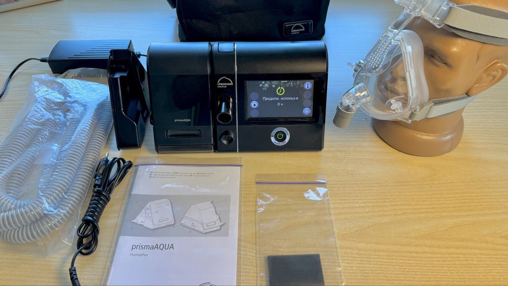 Автоматичний Сіпап апарат Lowenstein Prisma 20A, біпап, храп та апноє