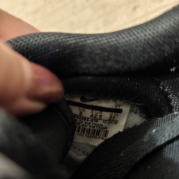 Оригінальні чоловічі замшеві кросівки Nike air Vortex 42.5-43 р
