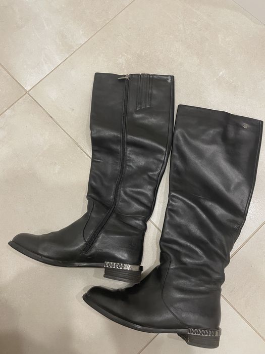 Продам сапоги (демисезонные),натуральная кожа