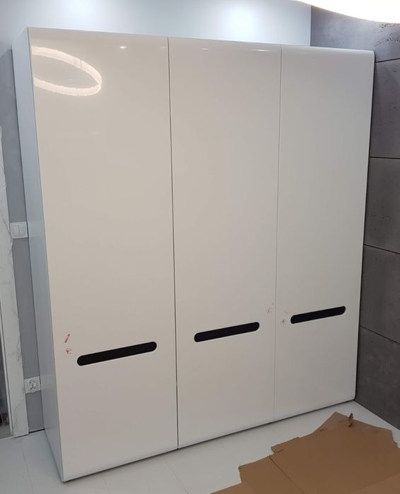 Meble Azteca Trio Black Red White Połysk