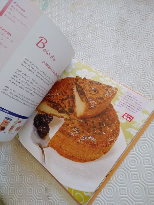Vários livros de receitas, cozinha tudo 15€