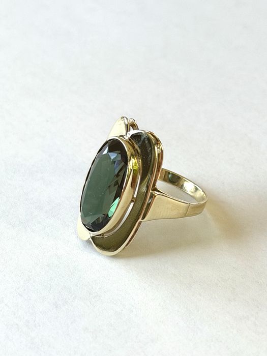 Złoty pierścionek rozmiar 12