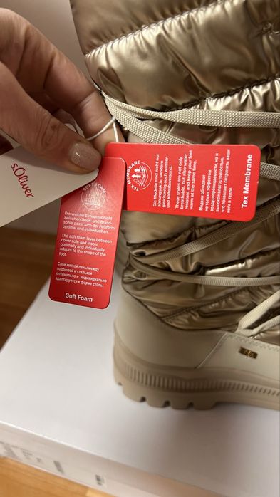 Сапожки зимні s’Oliver