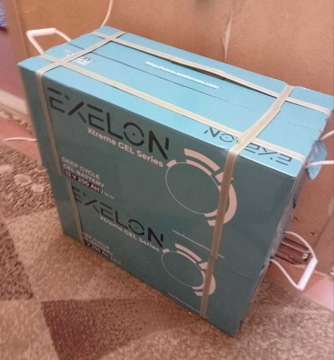 Аккумулятор Гель - 200А (2560Wh), 12V батарея GEL