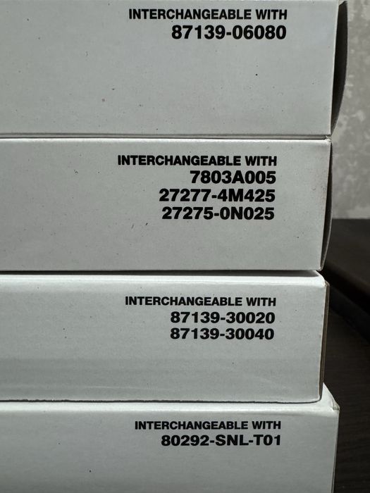 Фільтр салону Хонда, Тойота та Ніссан