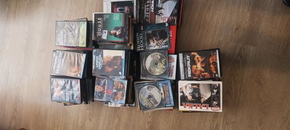 Kolekcja filmów dvd 160 filmów