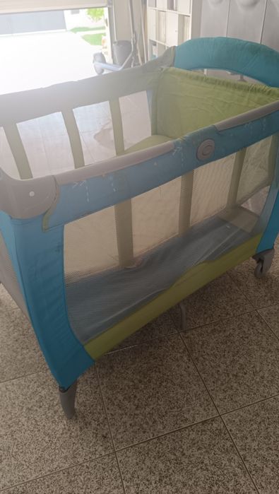 Cama de viagem Graco com 2 níveis de altura + muda fraldas