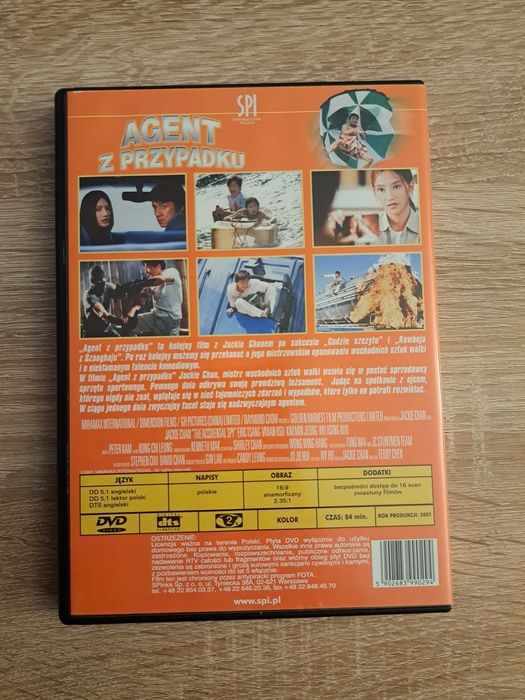 Agent Z Przypadku- Jackie Chan- Film Dvd Polski Lektor Unikat
