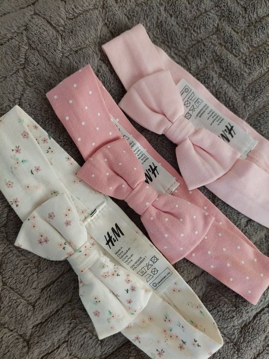 3pak opaski dziewczece H&M
