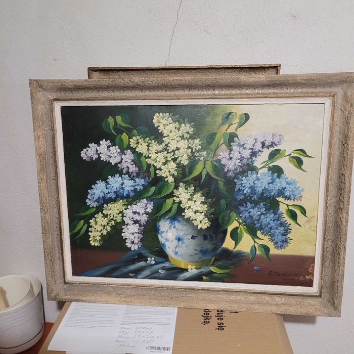 Obraz malowany na płótnie A. Markowski