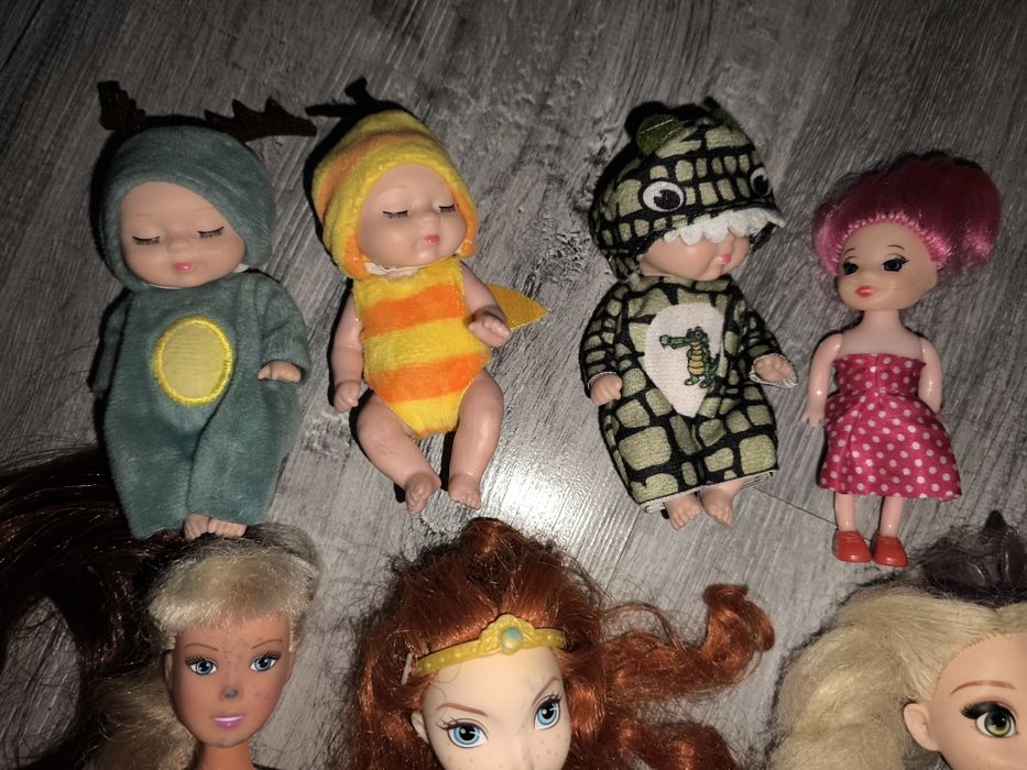 Лот набір пакет іграшок для дівчинки ляльки барбі кукли пупс