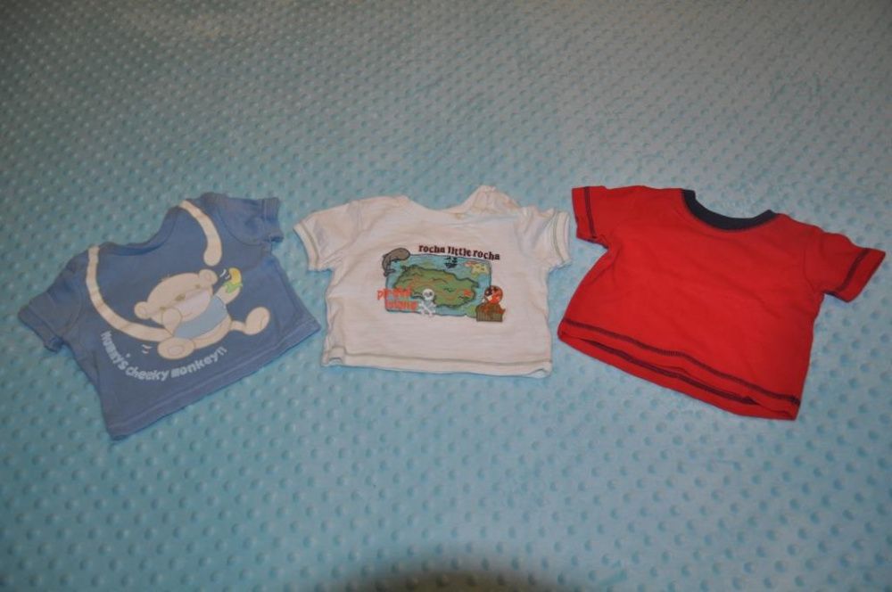 Paka ubranek dla chłopca 50-56cm 0-3m NEXT TU Adams GAP Disney George
