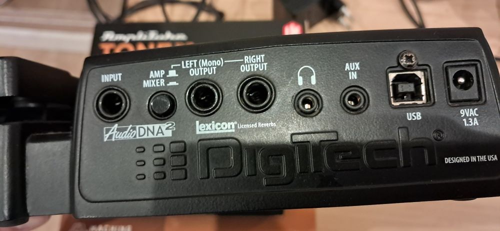 Digitech RP 255 multiefekt cyfrowy interfejs