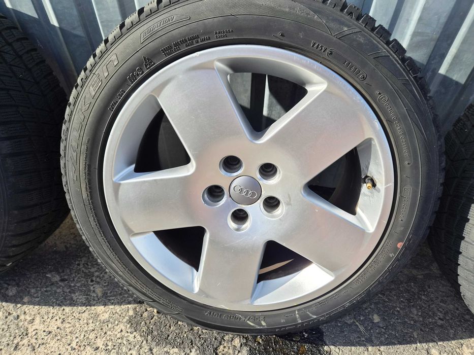 Felgi aluminiowe koła opony zimowe Audi A8 D3 18" 5X112 kpl