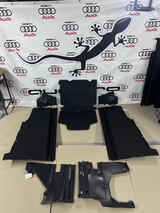 Audi Q5 80A защита порогів Ауді Ку5 защита днища двигуна акпп