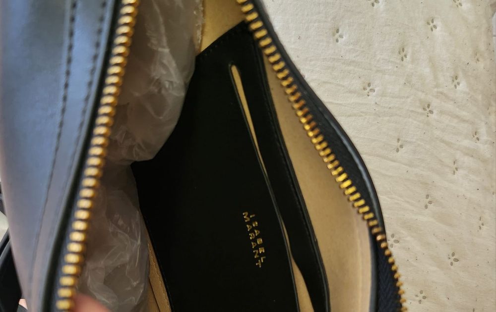 Nowa torebka Isabel Marant Oscan Moon czarna