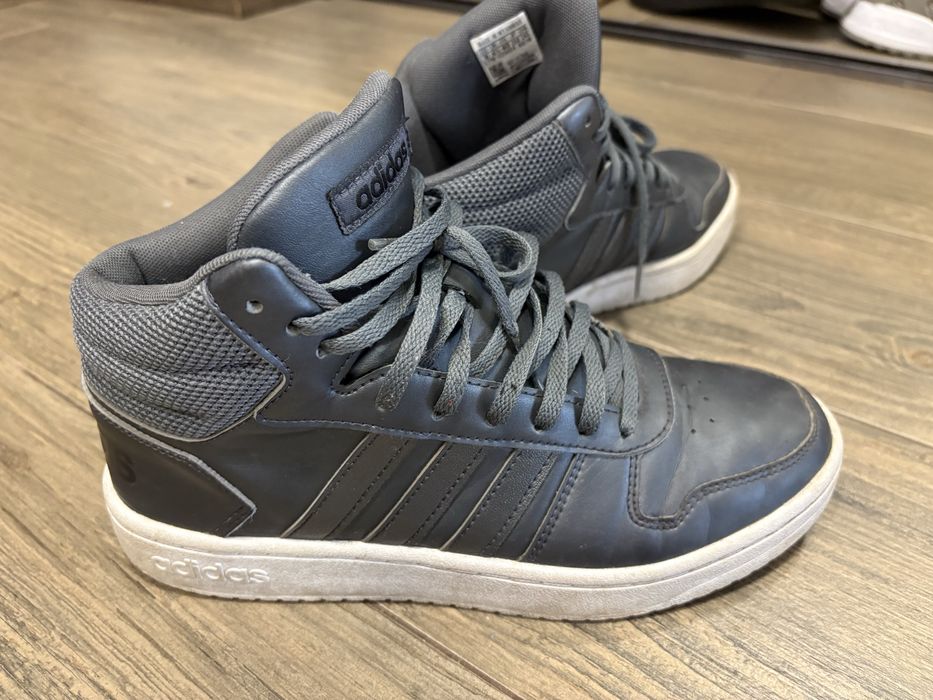Високі кросівки Adidas Hoops 2.0 Mid (EE7856) | Розмір 40 (25 см)