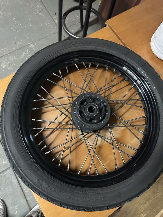 Roda 19 harley davidson frente
