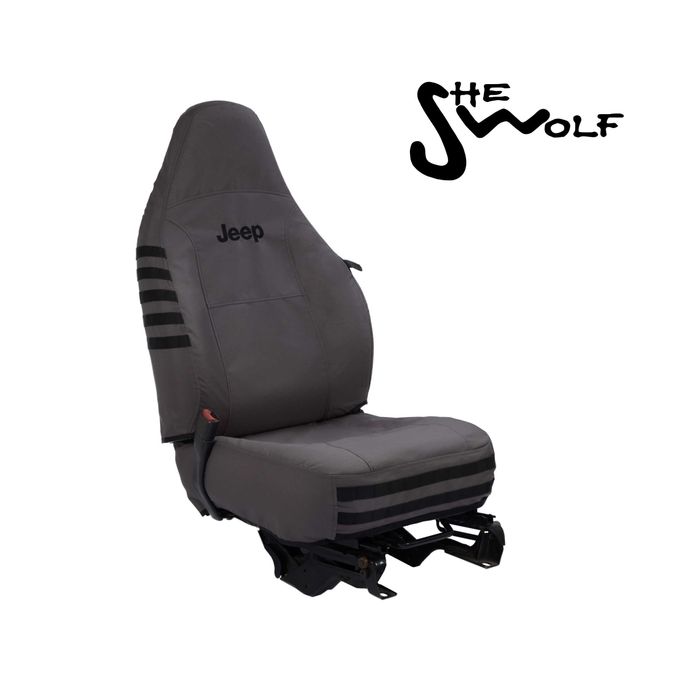 SHE-WOLF pokrowce foteli na przód Jeep Wrangler TJ 1996-'06