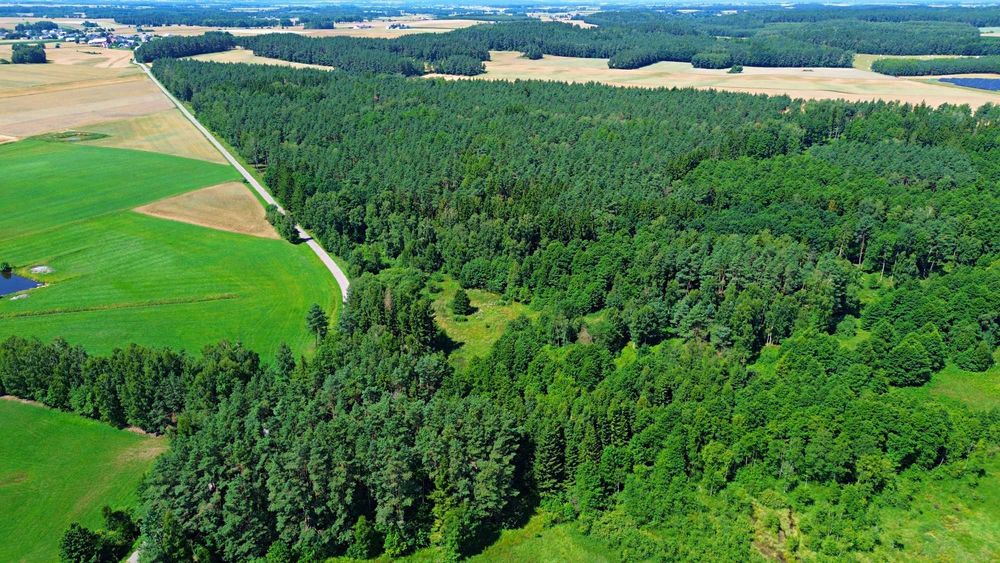 Działka budowlana na sprzedaż Mazury jeziora