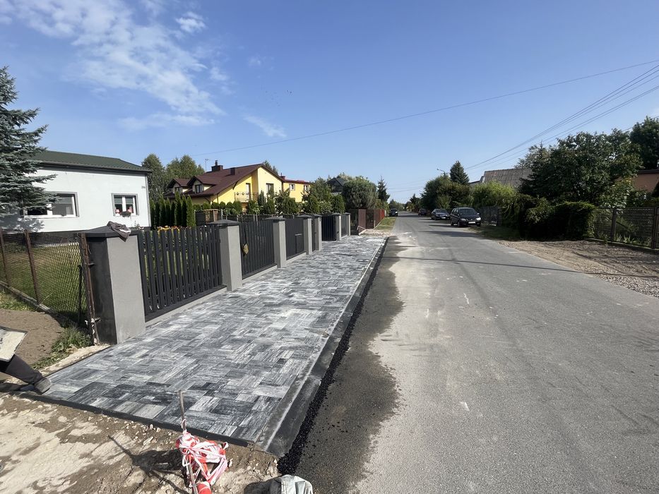 Układanie kostki brukowej