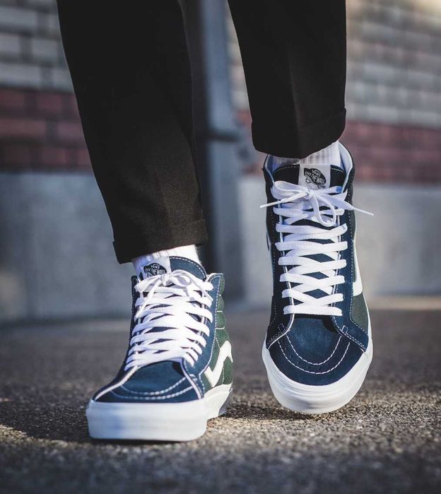 Женские кроссовки - кеды  VANS Sk8-Hi (39р.25см.)