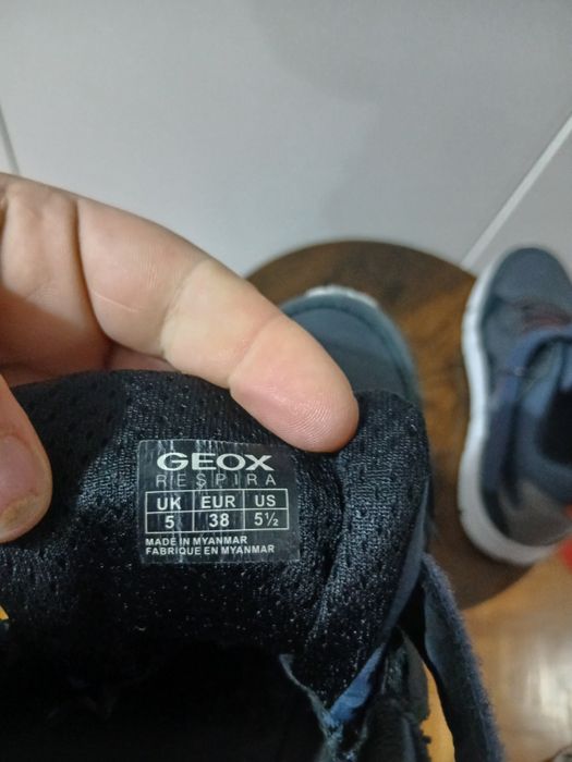 Sapatilhas geox e adidas