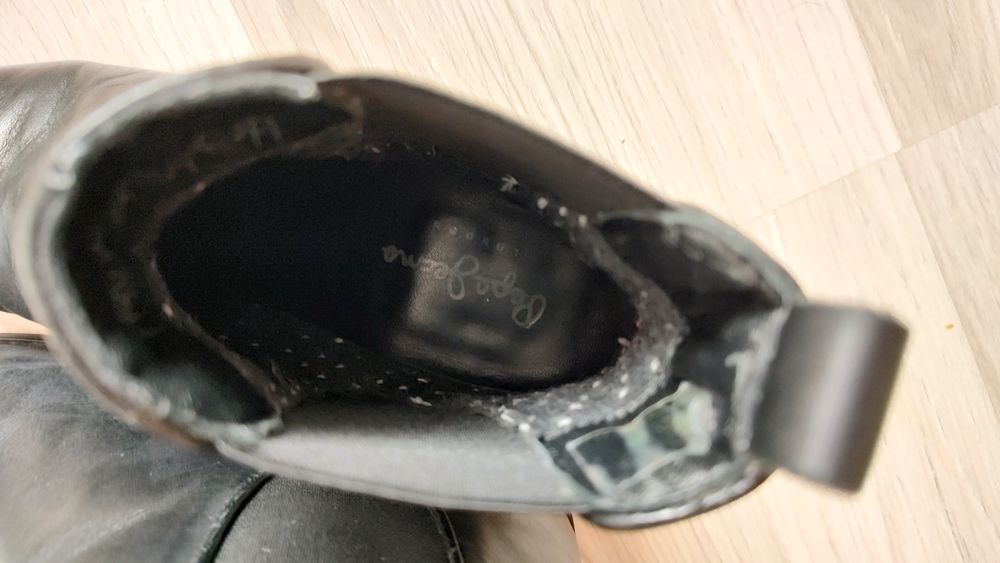 Sztyblety, botki Pepe Jeans, rozmiar 37