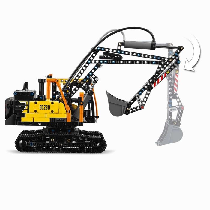 Lego Technic 42175 - Camião Volvo FMX e Escavadora Elétrica EC230