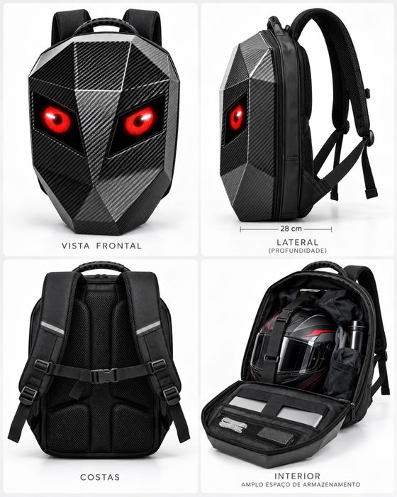 Mochila Mortad - como nova