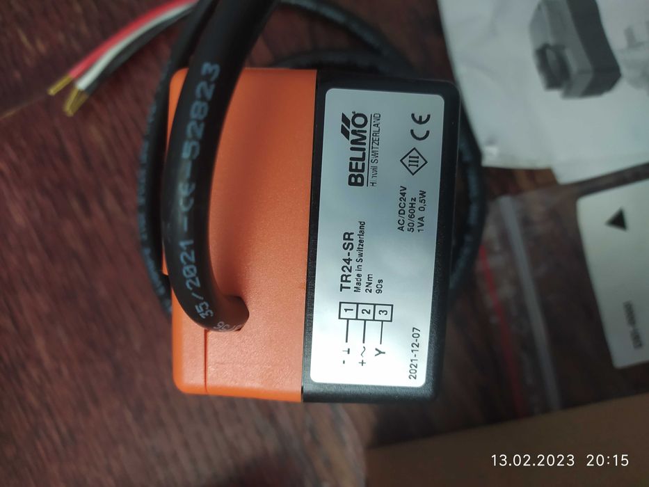 Електропривід Belimo TR24-SR