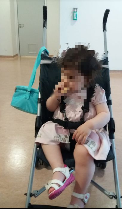 Carrinho desdobrável criança