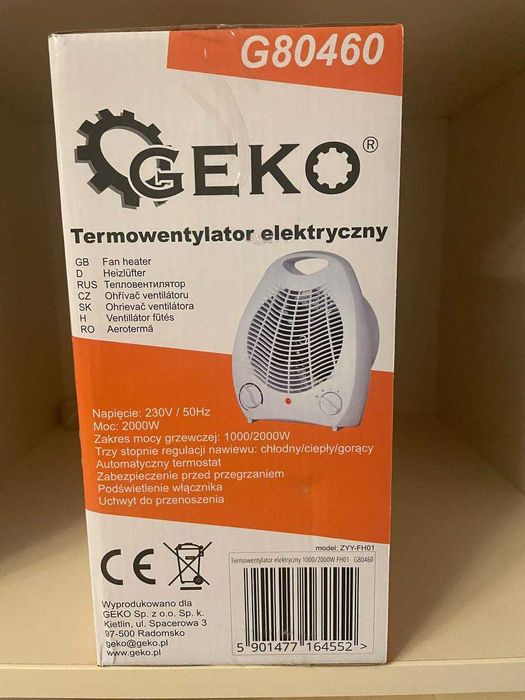 Тепловентилятор GEKO G80460