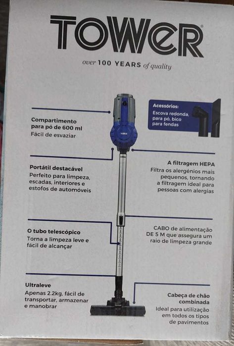 aspirador tower com caixa