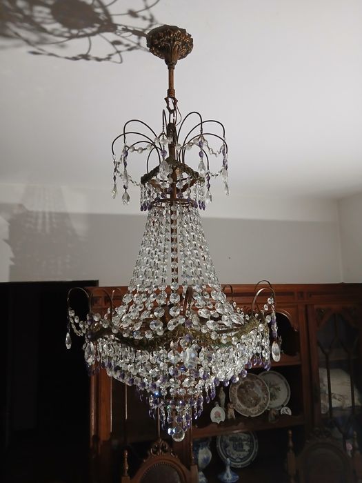 2 Candeeiros em Cristal