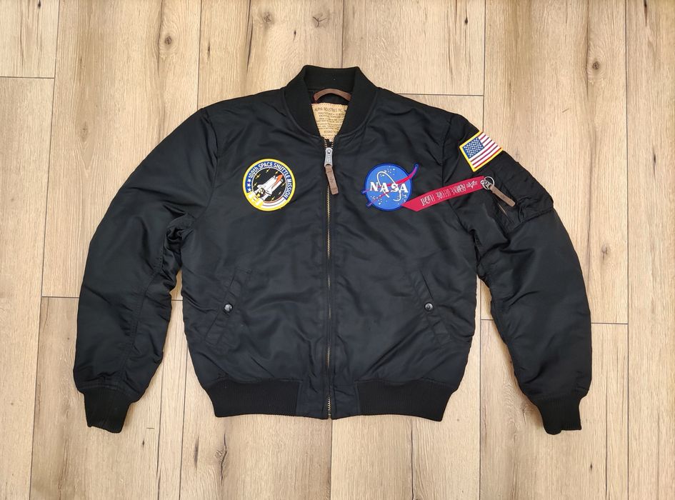 Alpha Industries męska kurtka bomberka ocieplana w rozmiarze L